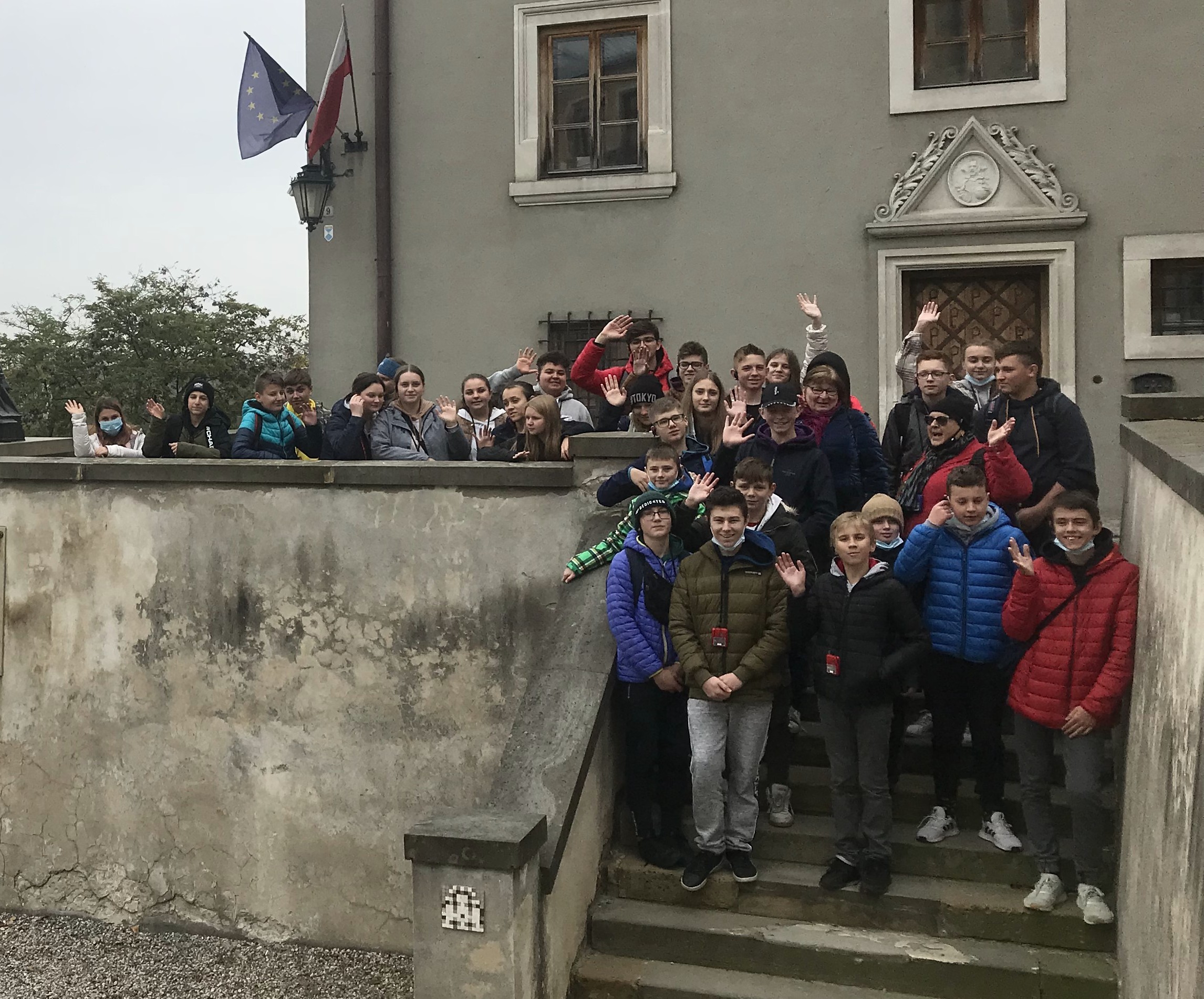 Klasy ósme na wycieczce